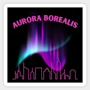 Aurora Borealis - New York City Sticker